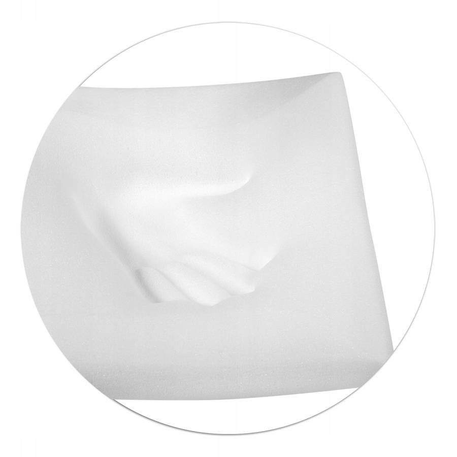 PODUSZKA TERMOPLASTYCZNA dla WYMAGAJĄCYCH PIANKA MEMORY ANTYALERGICZNA