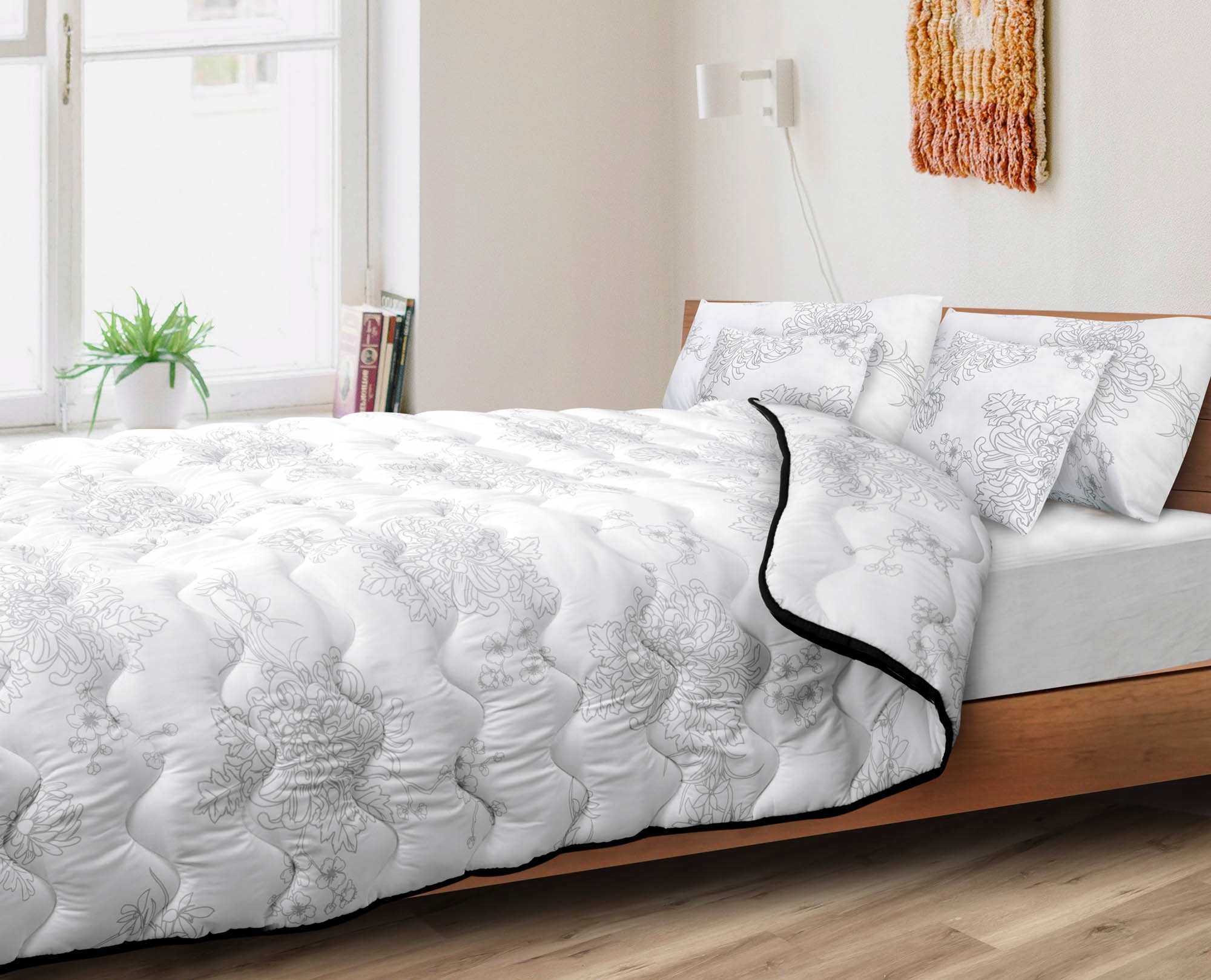 KOMPLET KOŁDRA CAŁOROCZNA 200x220 + PODUSZKA 70x80