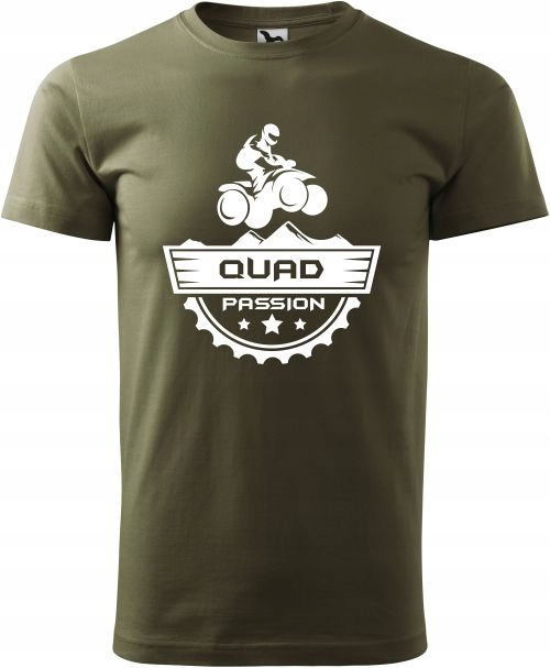 Męska Koszulka Prezent Urodziny dla Quad Passion