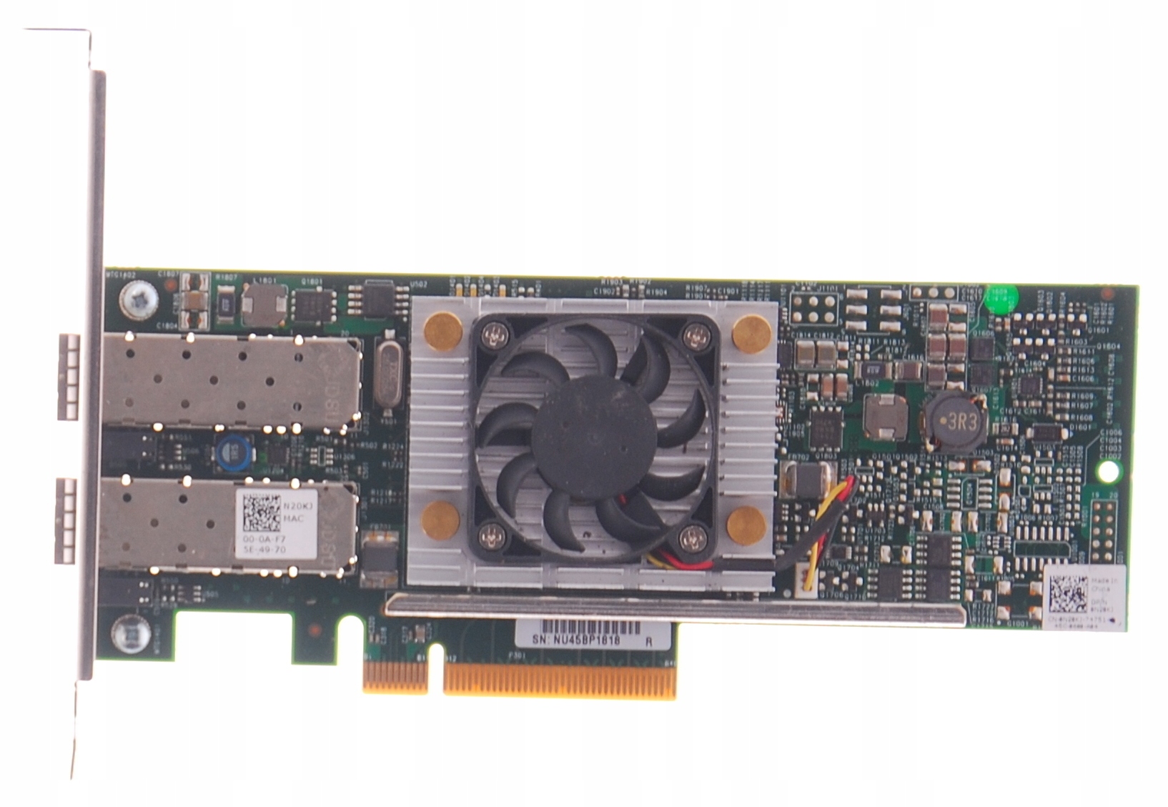 thumbnail image 2 of Dell Broadcom 57810 10Gb Dual Port SFP+ PCI-E Network Adapter (0N20KJ) – Used, Tested 2 of 4