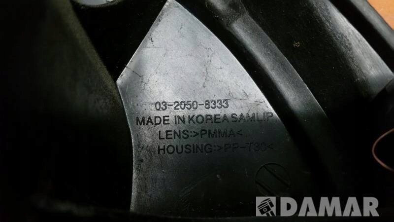 03-2050-8333 lampa prawa DAEWOO MATIZ 03r