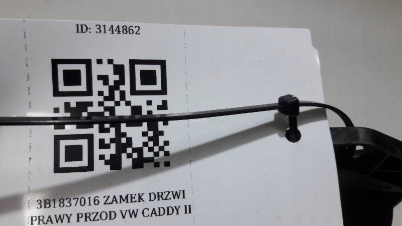 3B1837016 ZAMEK DRZWI PRAWY PRZOD VW CADDY II