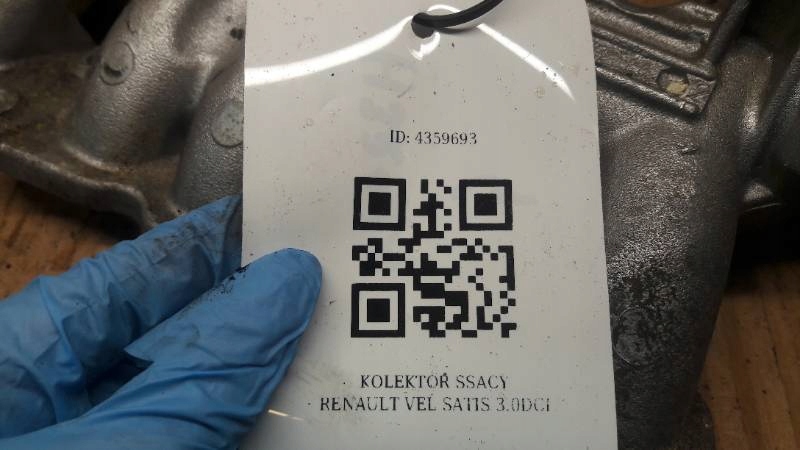 KOLEKTOR SSACY RENAULT VEL SATIS 3.0DCI