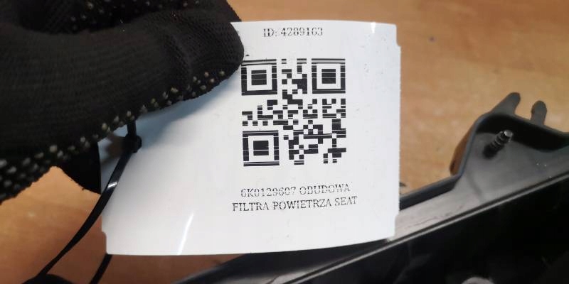 6K0129607 OBUDOWA FILTRA POWIETRZA SEAT