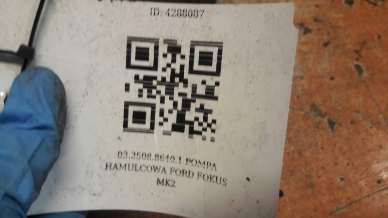03.3508.8640.1 POMPA HAMULCOWA FORD FOKUS MK2