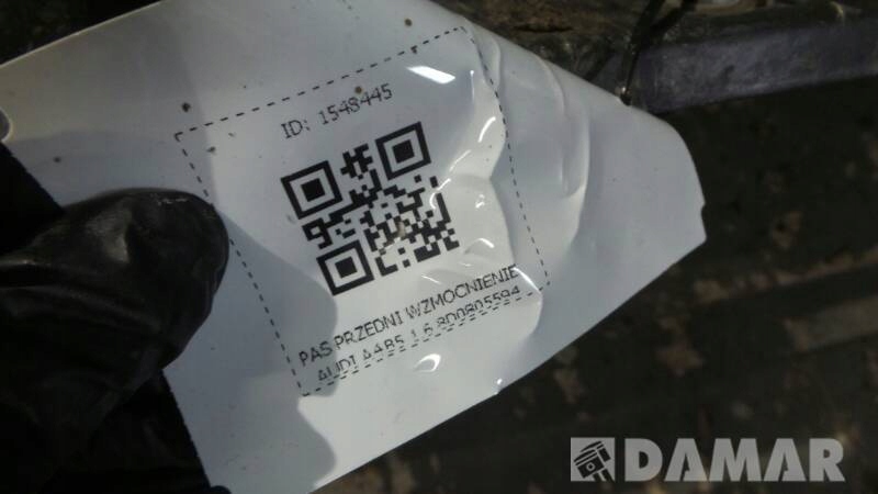8D0805594 Pas Przedni Wzmocnienie AUDI A4 B5 1.6