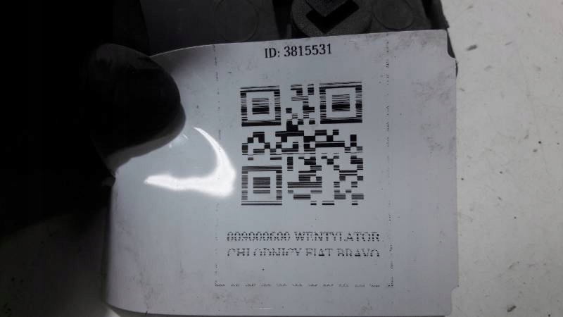 809000600 WENTYLATOR CHLODNICY FIAT BRAVO BRAVA