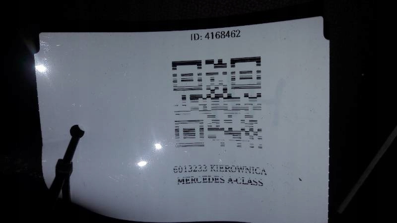 6013233 KIEROWNICA MERCEDES A-CLASS W168