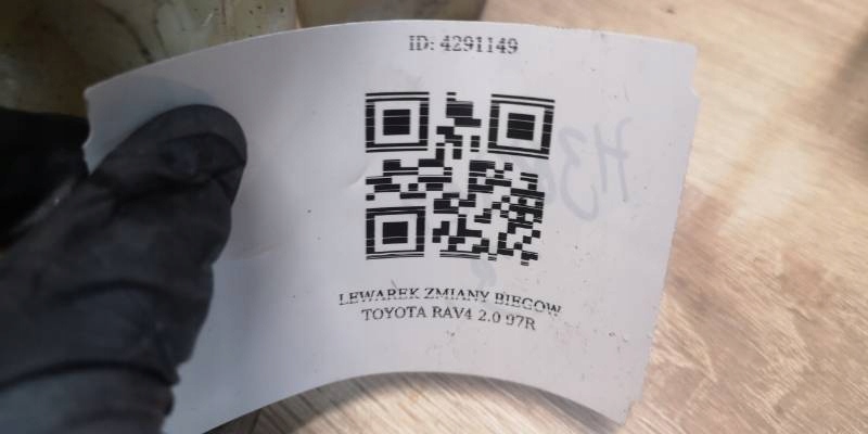 LEWAREK ZMIANY BIEGOW TOYOTA RAV4 2.0 97R