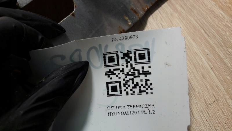 OSLONA TERMICZNA HYUNDAI I20 I FL 1.2