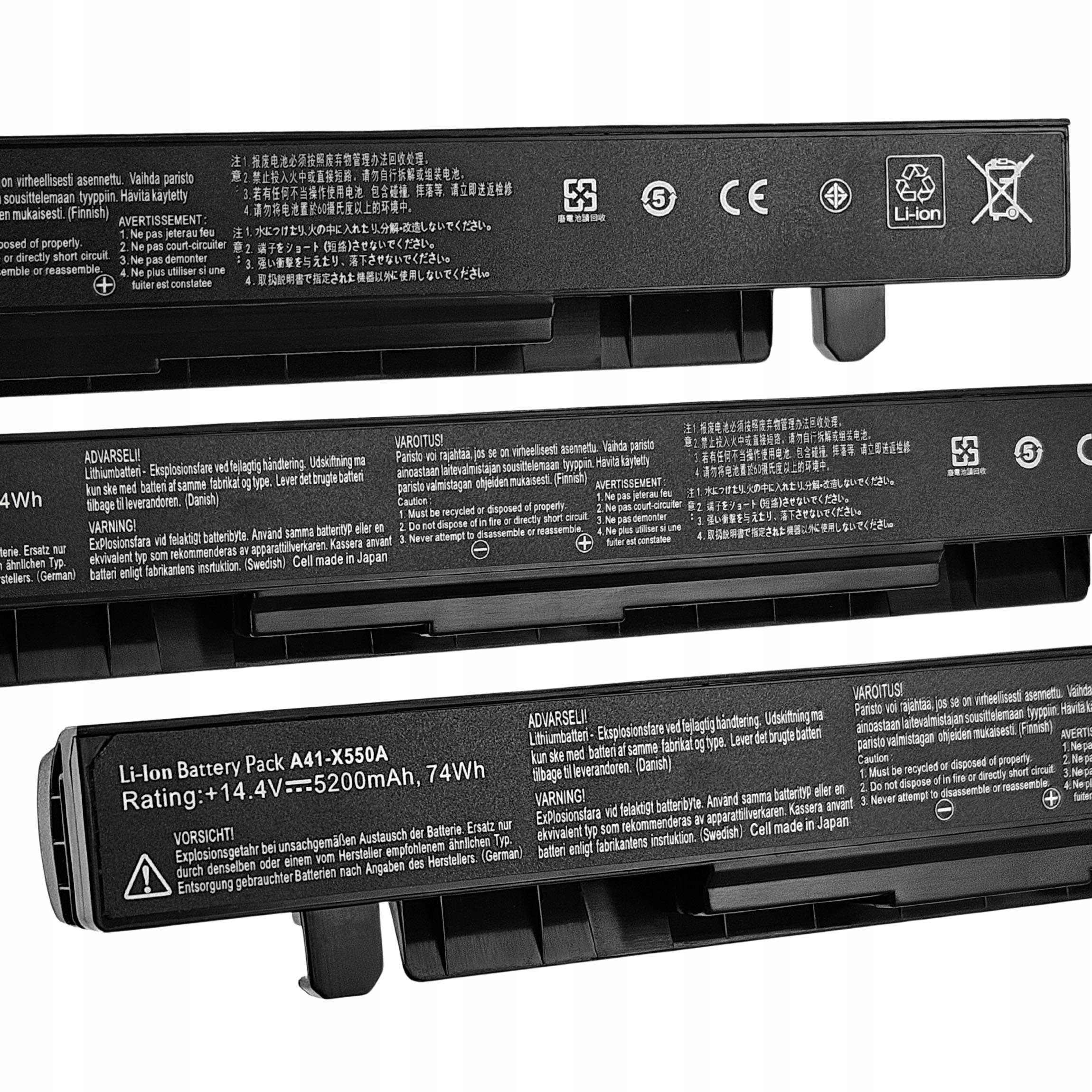 Zdjecie produktu: BATERIA do ASUS A41-X550A