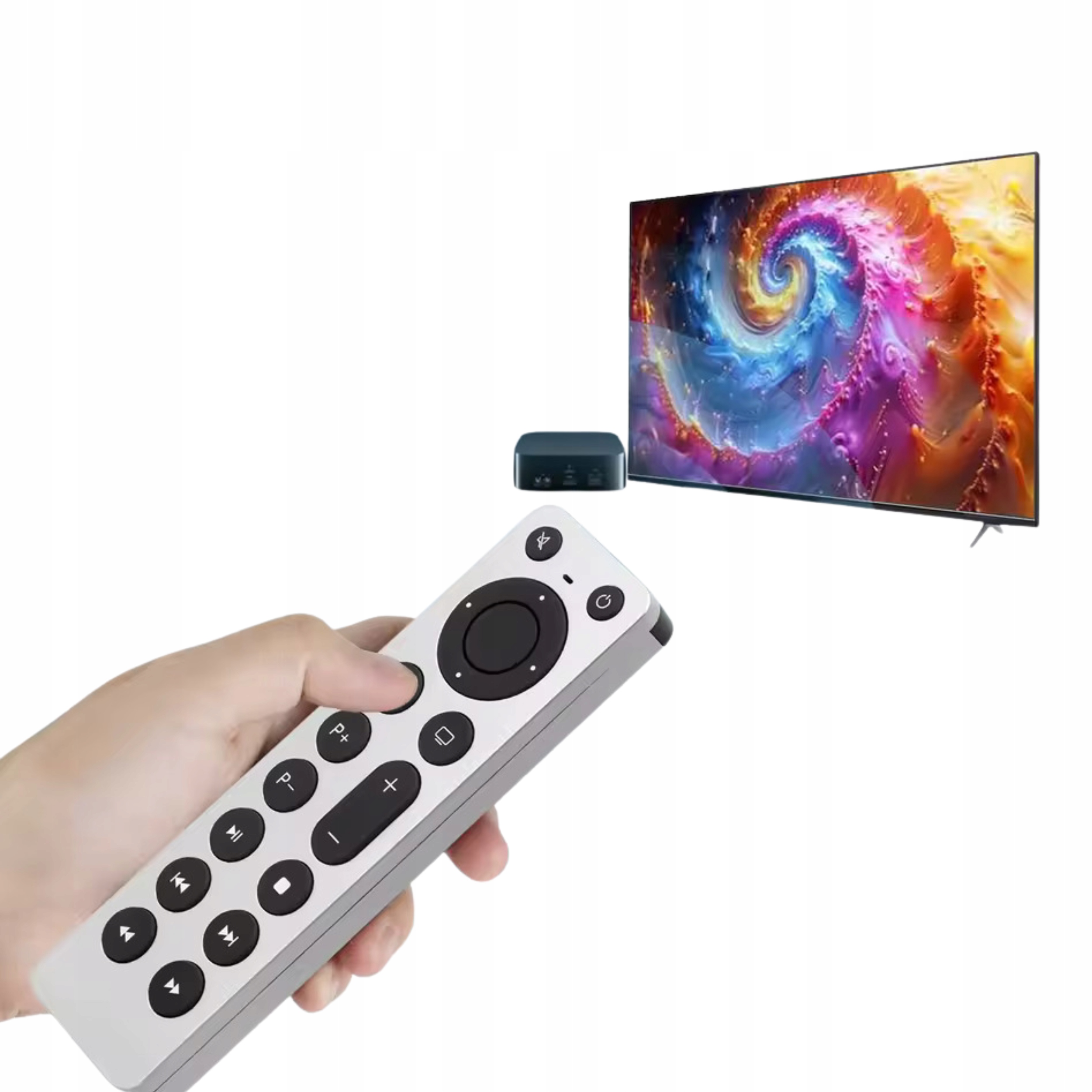 Zdjecie produktu: PILOT IR DO APPLE TV 4K UNIWERSALNY 4w1