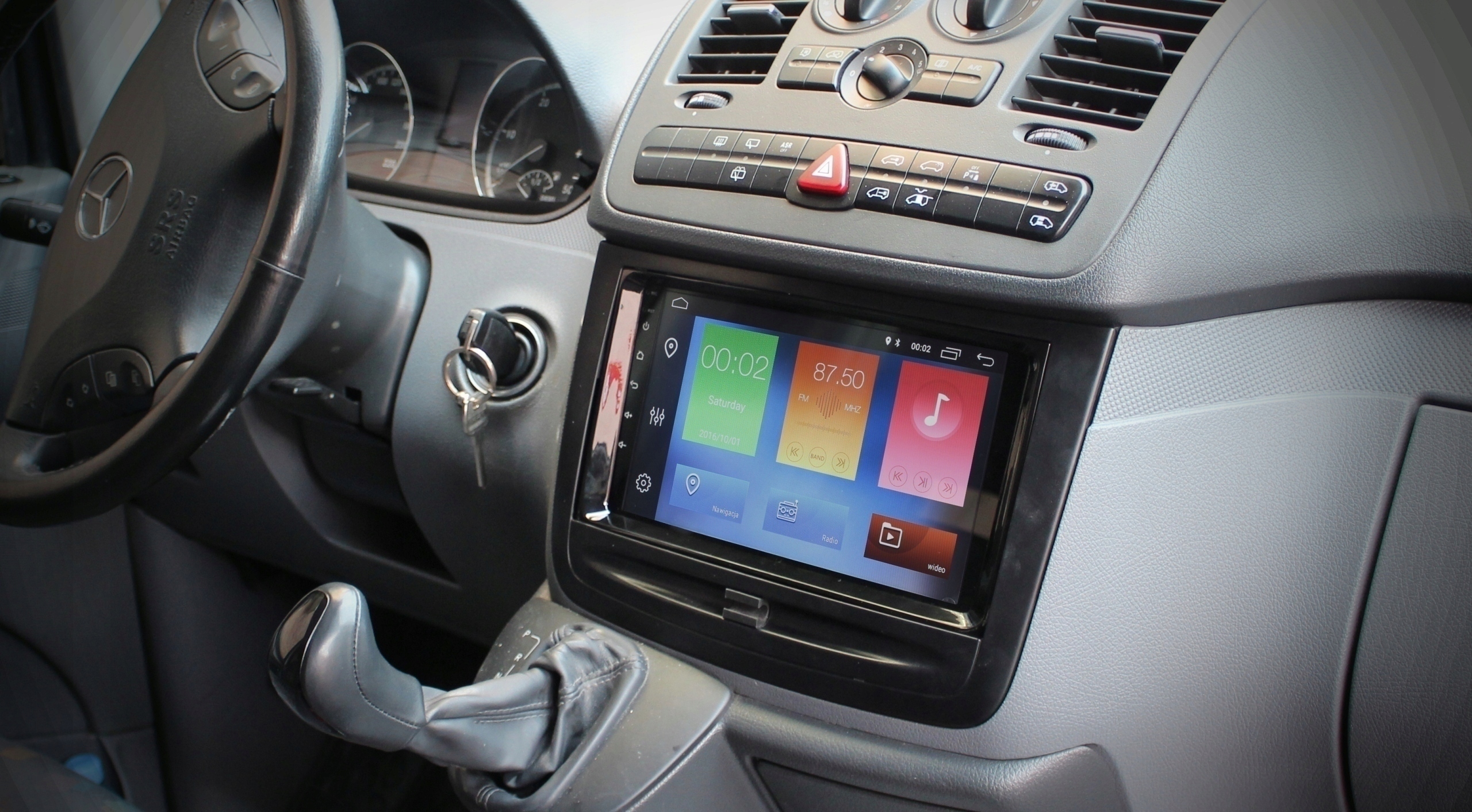 RADIO NAWIGACJA GPS MERCEDES W639 VITO VIANO ANDROID 2/64 GB