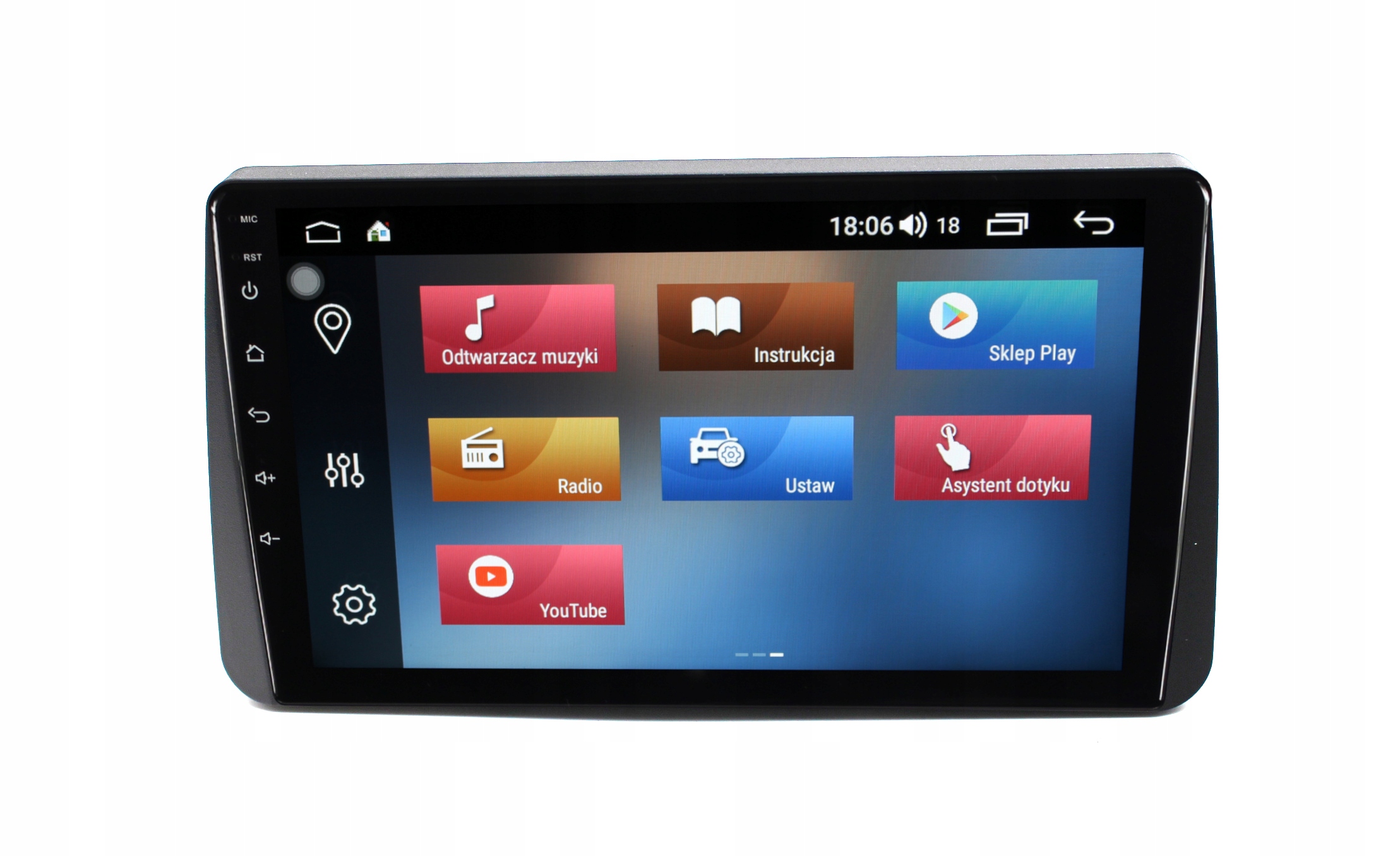 RADIO NAWIGACJA GPS FIAT TIPO EGEA 2016-2020 ANDROID 8/128 GB