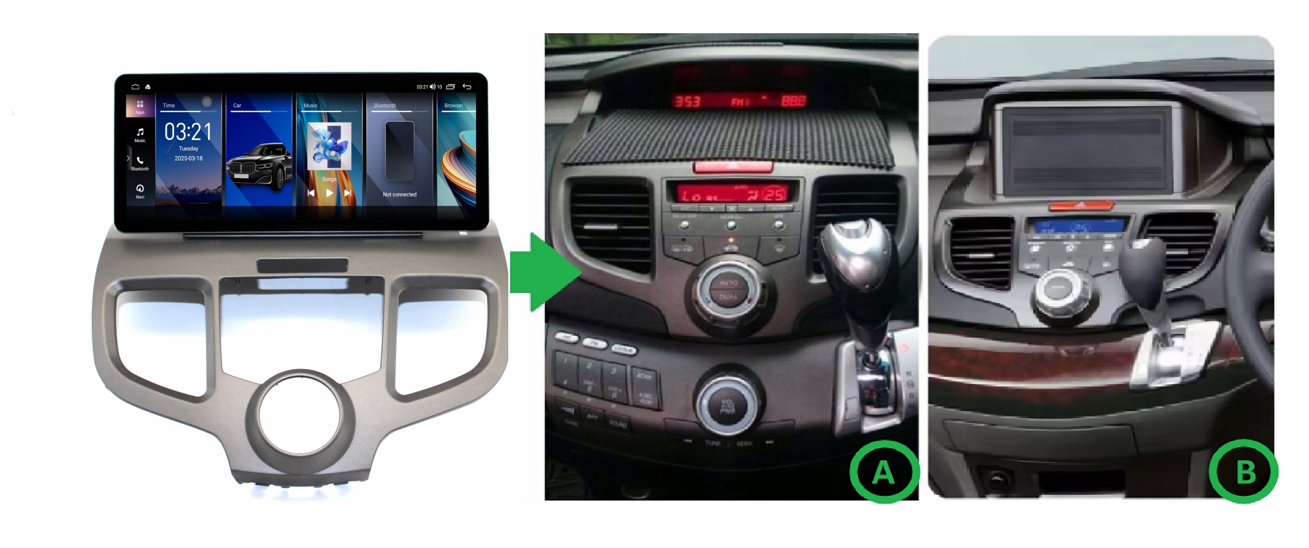 RADIO NAWIGACJA GPS HONDA ODYSSEY 2004-2008 12,3 CALA ANDROID 8/128 GB 5 RADIO NAWIGACJA GPS HONDA ODYSSEY 2004-2008 12,3 CALA ANDROID 8/128 GB