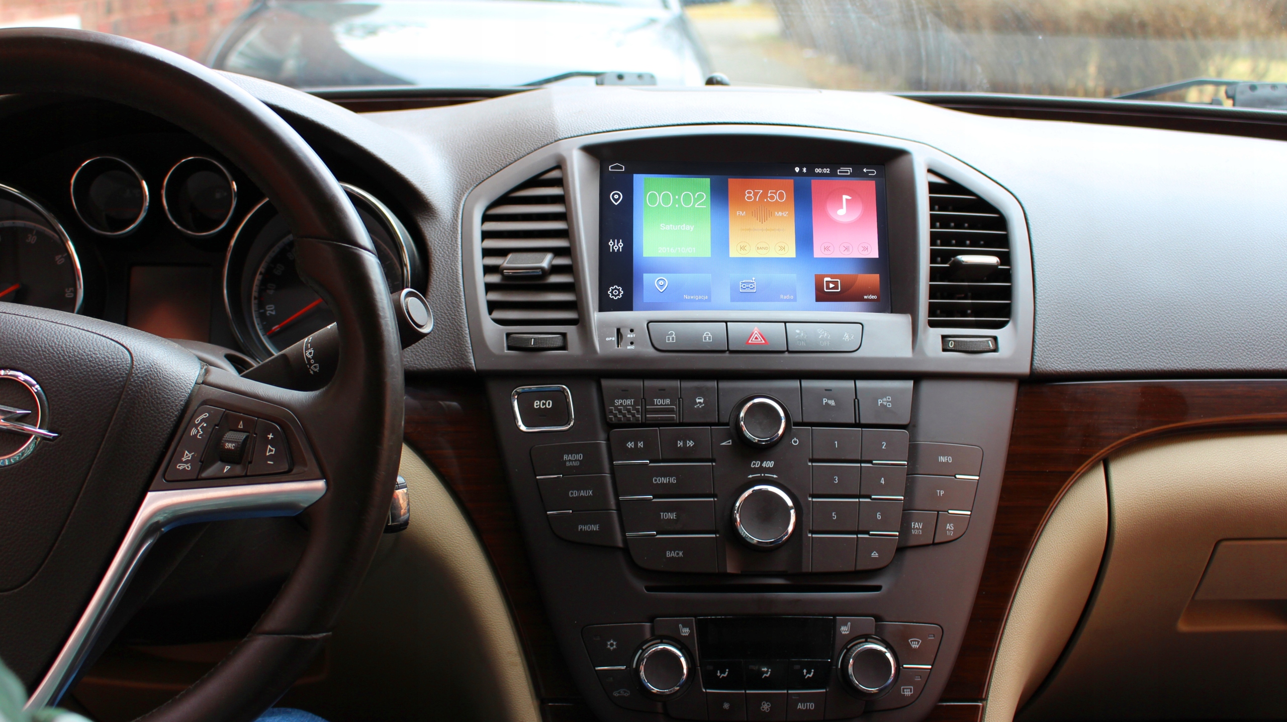 RADIO NAWIGACJA GPS OPEL INSIGNIA 2008-13 ANDROID 8/128 GB