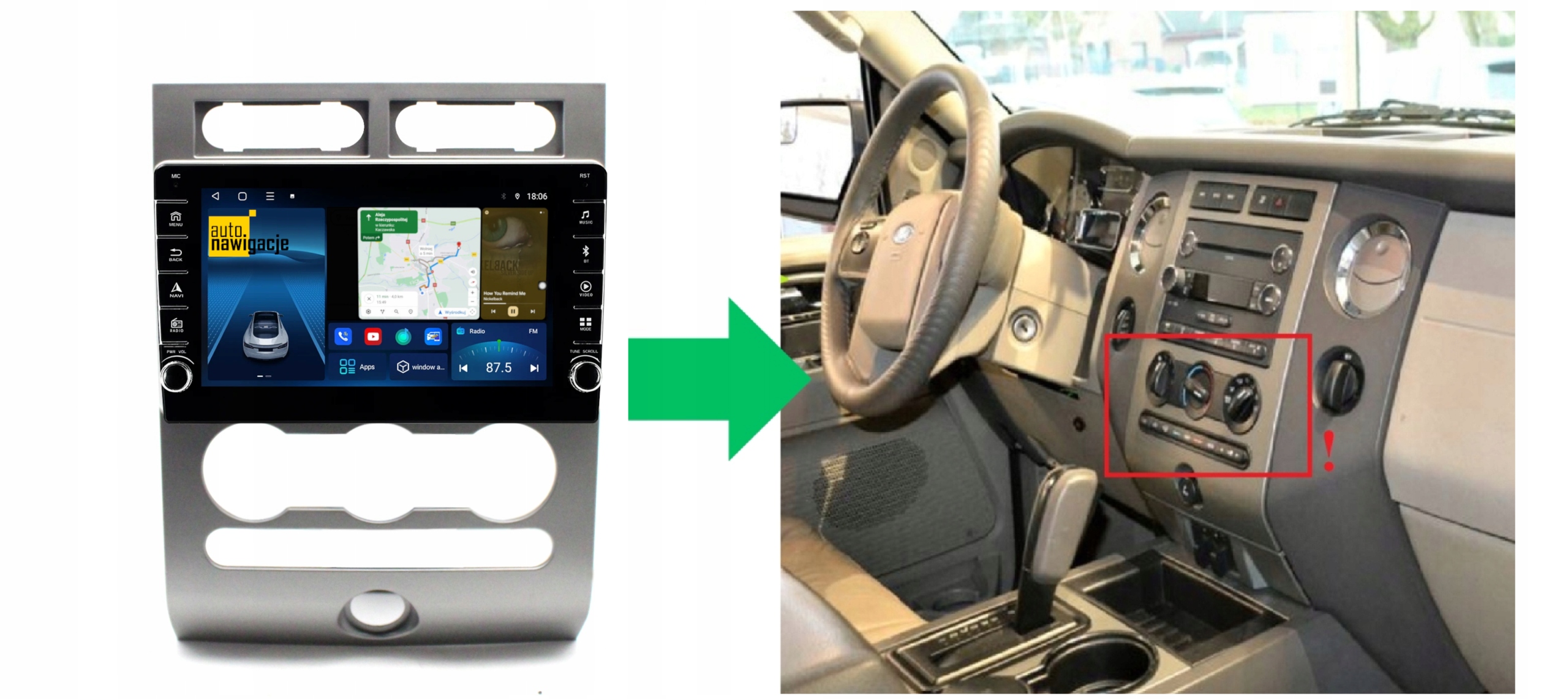 RADIO NAWIGACJA FORD EXPEDITION 2006-2017 ANDROID 8/128 GB 5 RADIO NAWIGACJA FORD EXPEDITION 2006-2017 ANDROID 8/128 GB