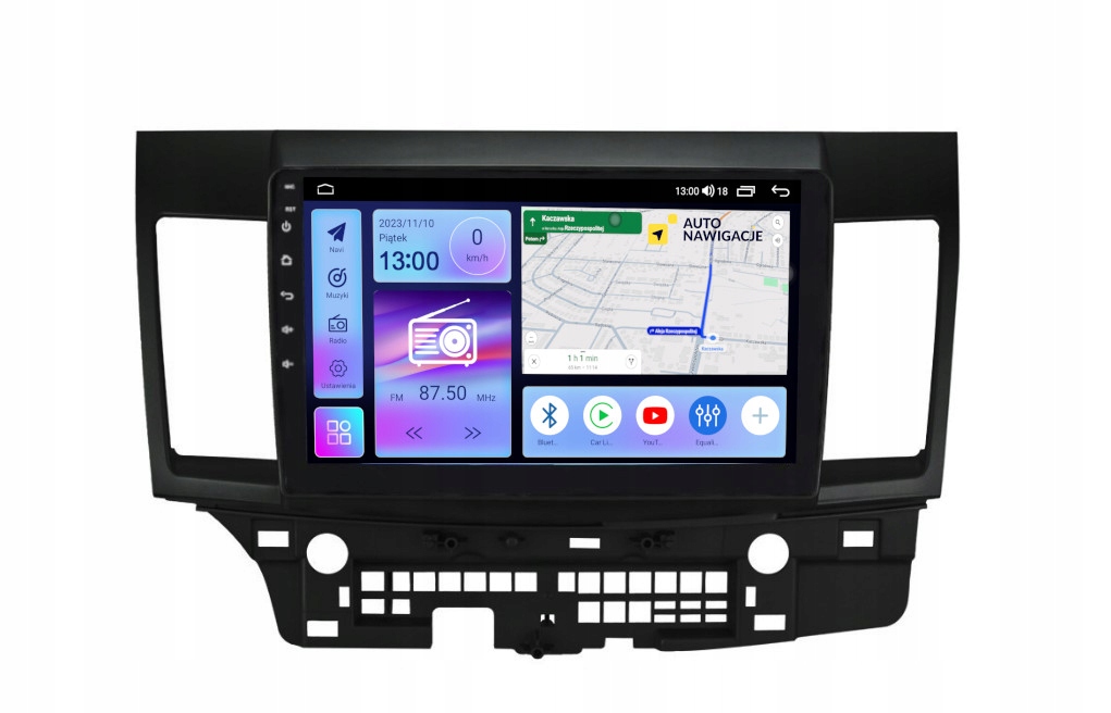 RADIO NAWIGACJA GPS MITSUBISHI LANCER VIII 2007-2014 ANDROID 4/64 GB 3 RADIO NAWIGACJA GPS MITSUBISHI LANCER VIII 2007-2014 ANDROID 4/64 GB