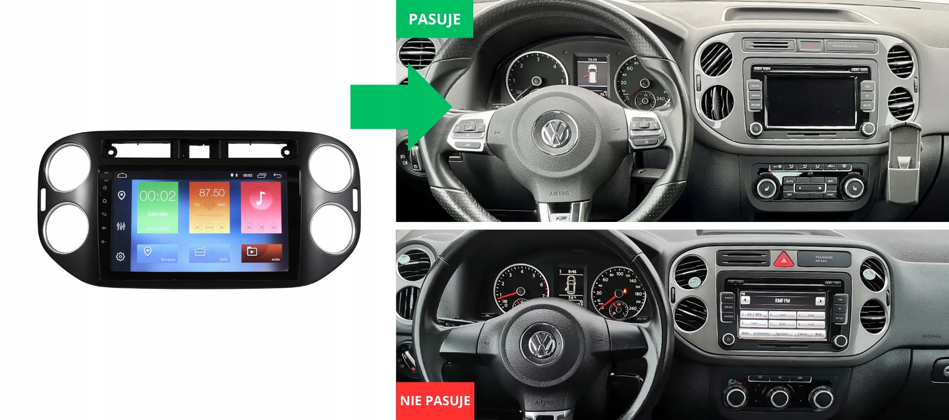 RADIO NAWIGACJA GPS VOLKSWAGEN TIGUAN I 2010-2016 ANDROID 4/64 GB 5 RADIO NAWIGACJA GPS VOLKSWAGEN TIGUAN I 2010-2016 ANDROID 4/64 GB