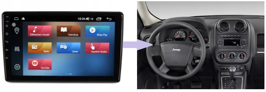 RADIO NAWIGACJA GPS JEEP PATRIOT 2008-2015 ANDROID 2/64 GB 6 RADIO NAWIGACJA GPS JEEP PATRIOT 2008-2015 ANDROID 2/64 GB