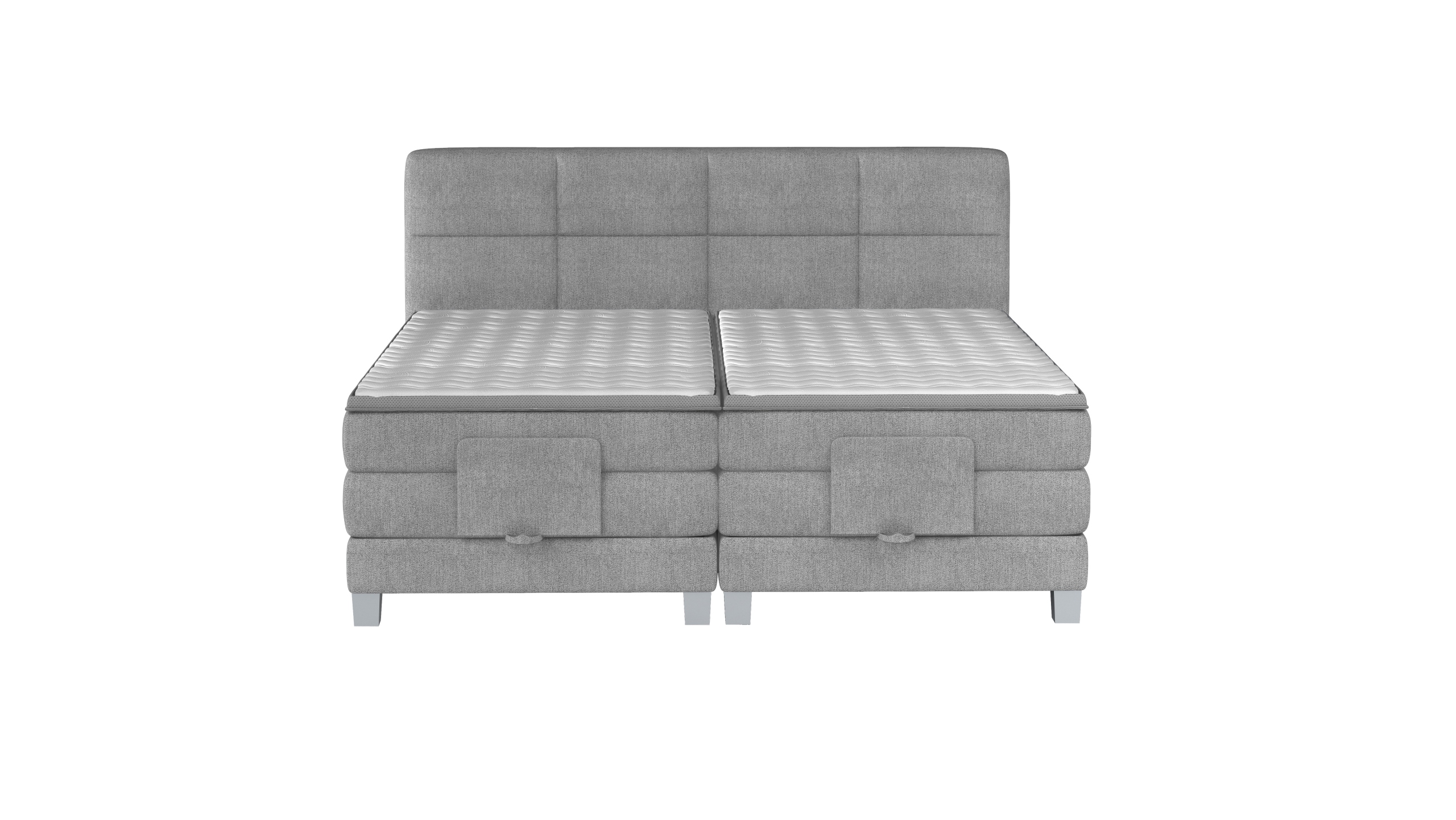 ŁOŻE KONTYNENTALNE BOXSPRING SQUARE 3 BASIC 160