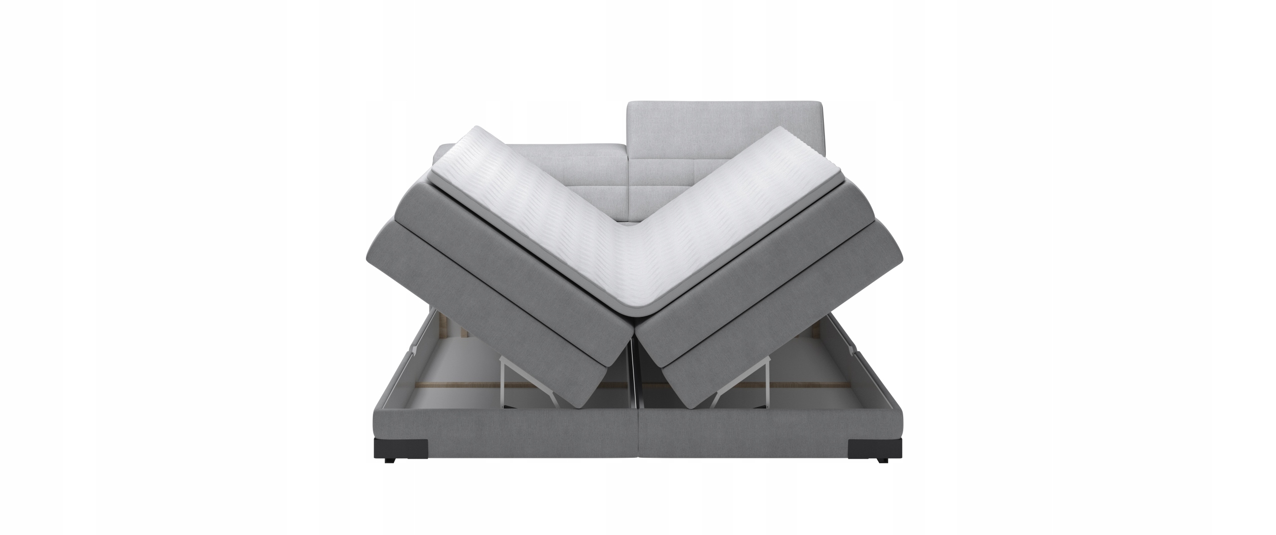 ŁÓŻKO KONTYNENTALNE BOXSPRING MASSA BASIC 180