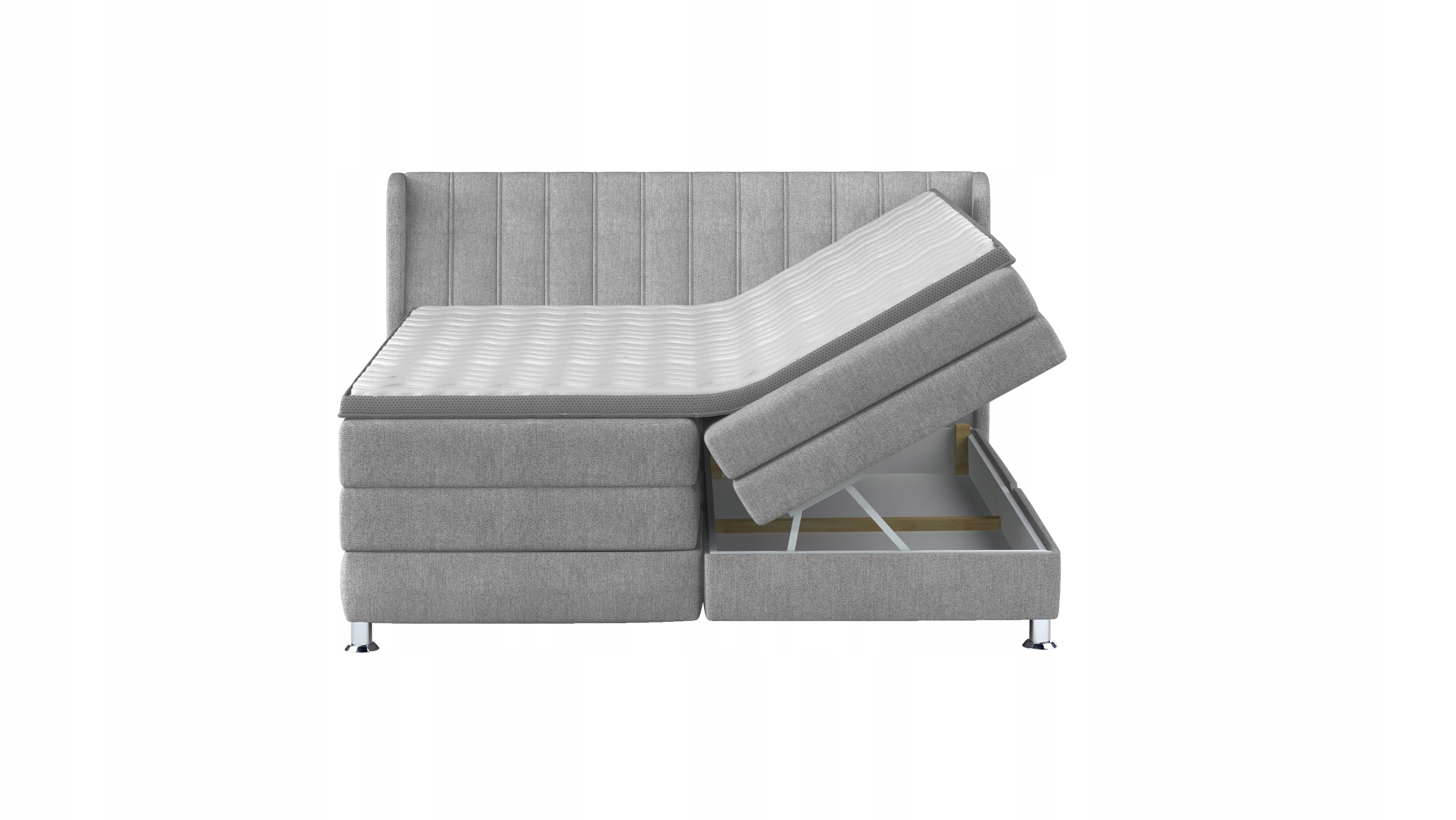 ŁÓŻKO ŁOŻE KONTYNENTALNE BOXSPRING BALMO BASIC 140