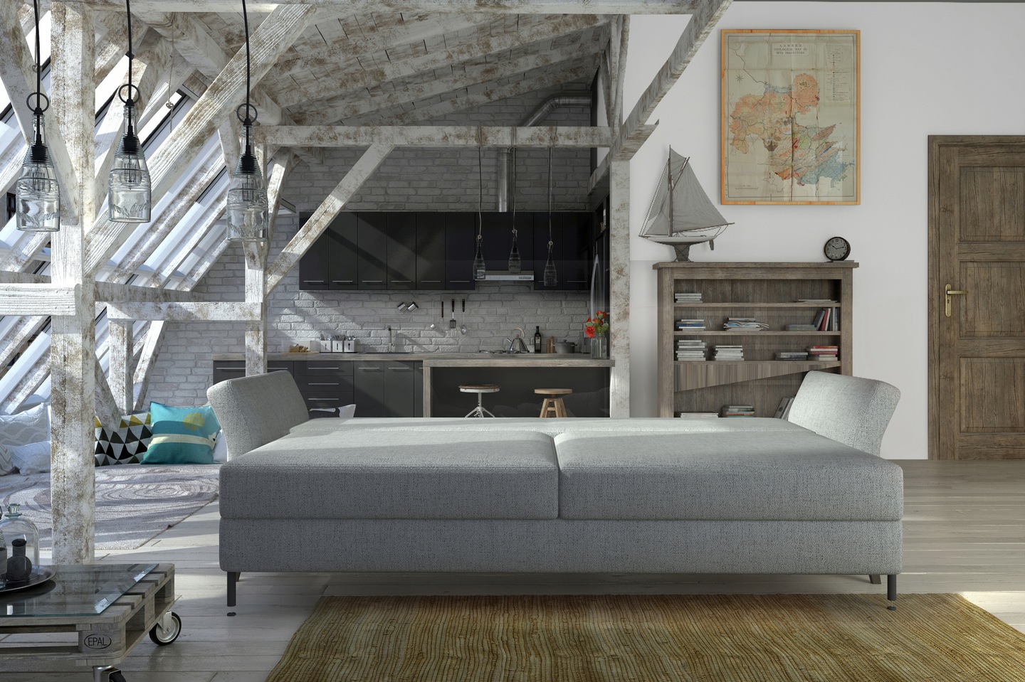 KANAPA SOFA WERSALKA FUEGO BASIC / AUTOMAT DL