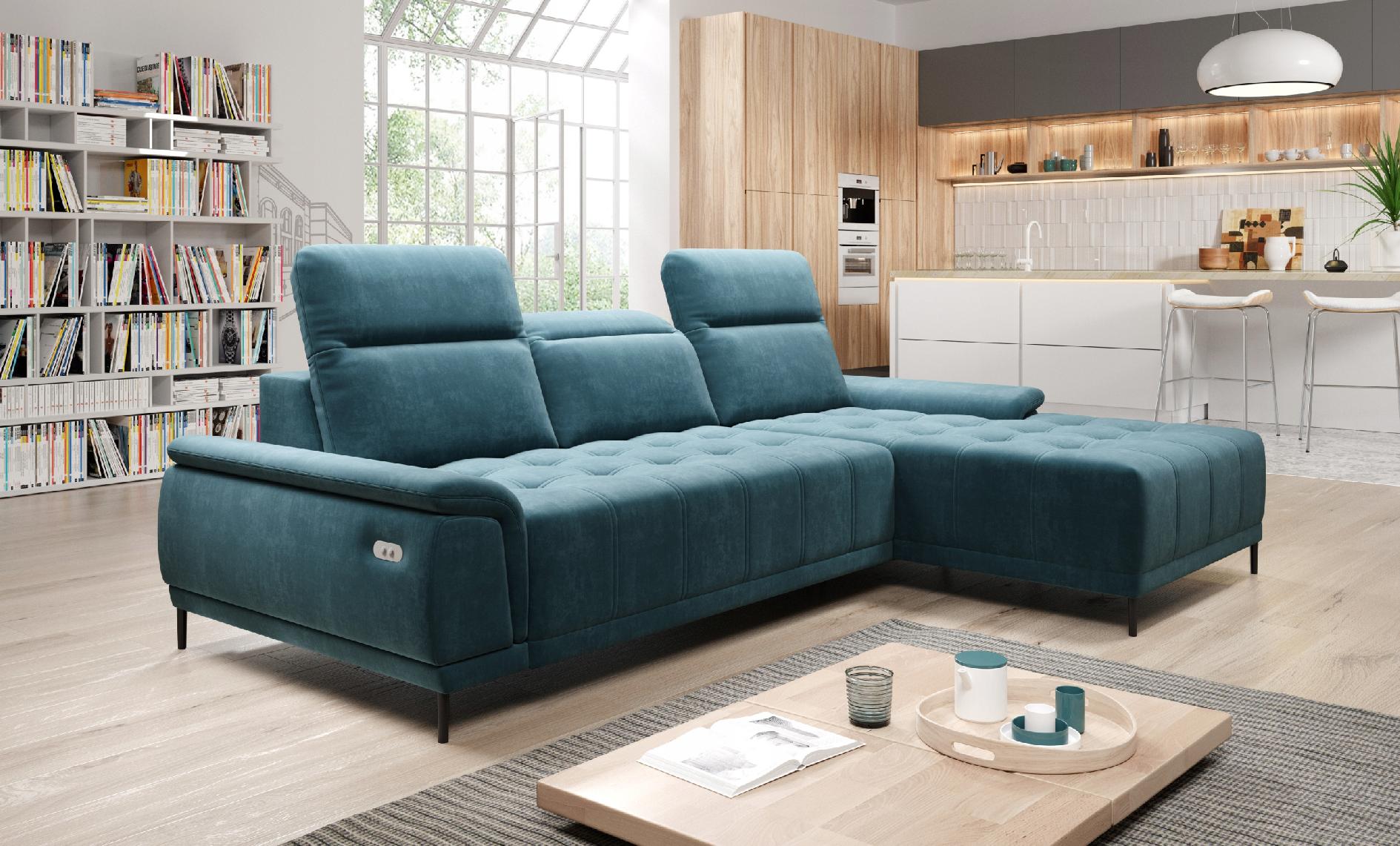 NOWOCZESNY NAROŻNIK CALVARO MINI BASIC / F. RELAX