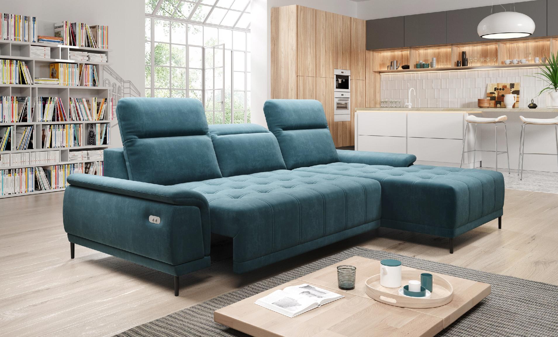 NOWOCZESNY NAROŻNIK CALVARO MINI BASIC / F. RELAX