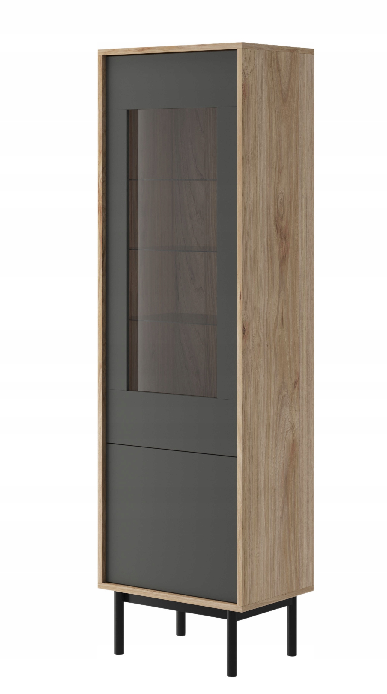 NOWOCZESNA WITRYNA BASIC 54 cm / JACKSON HICKORY
