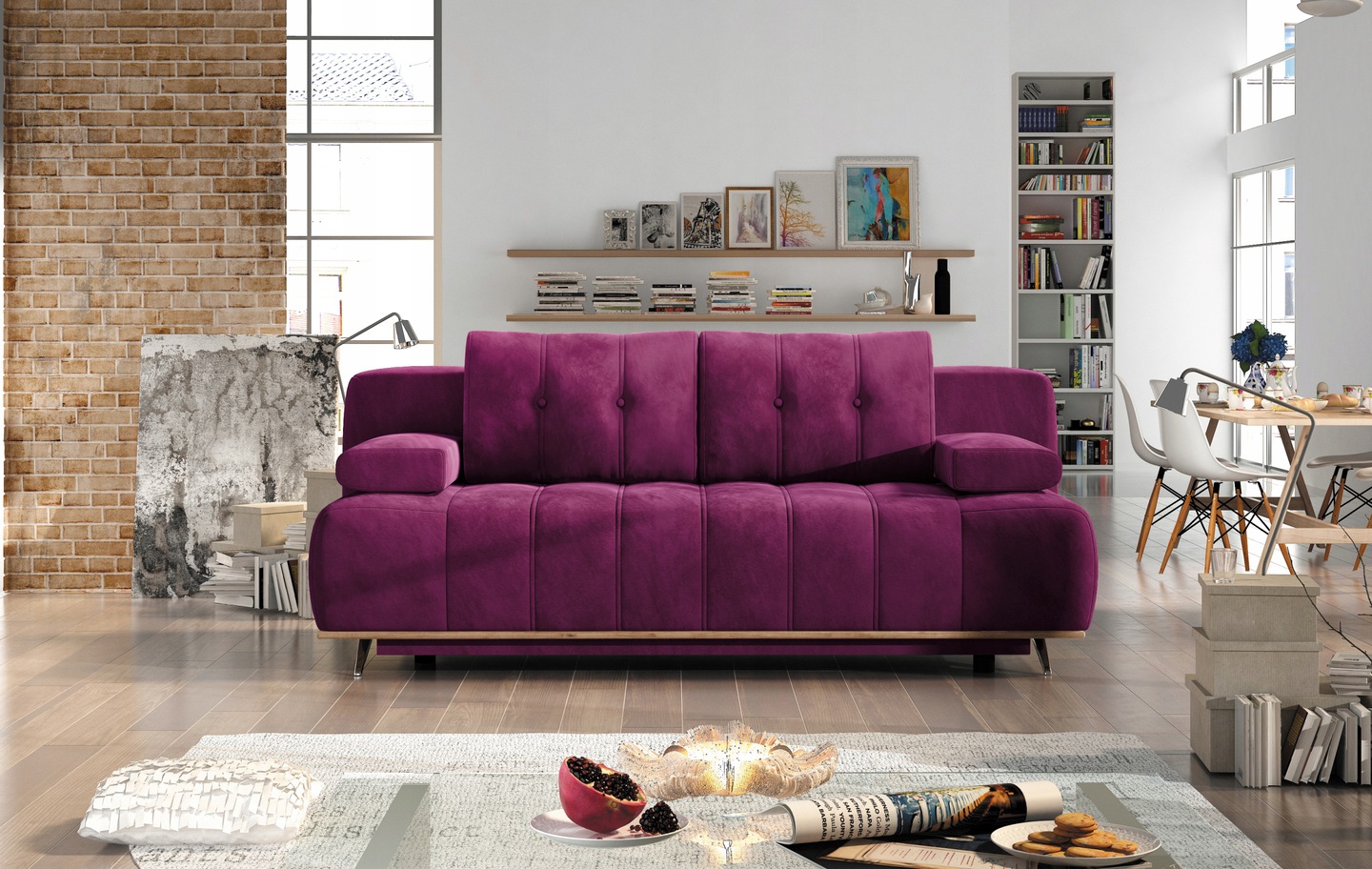 SOFA HONEY BASIC + AUTOMAT DL DĘBOWE WYKOŃCZENIA