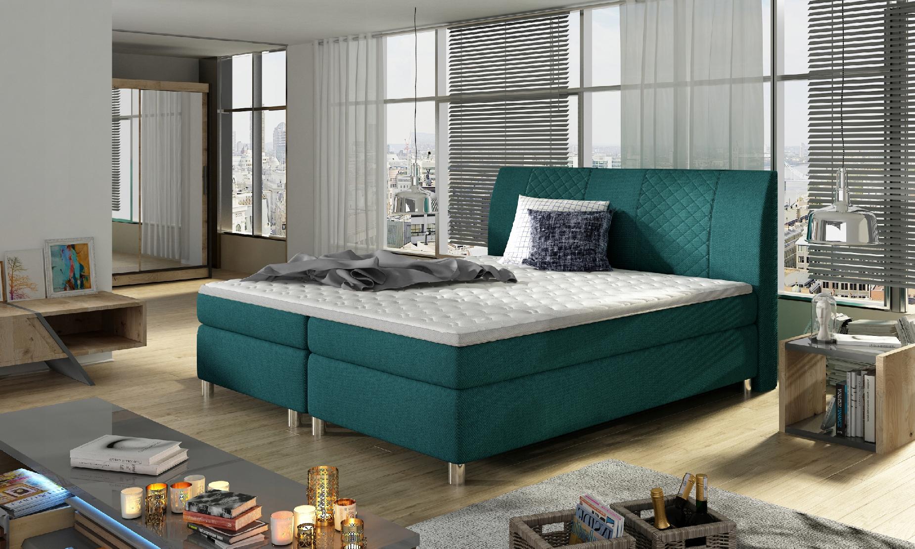 ŁÓŻKO KONTYNENTALNE BOXSPRING TOLEDO BASIC 180