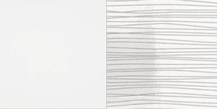 KOMODA AMANDA STRIPES / BIAŁY CZARNY