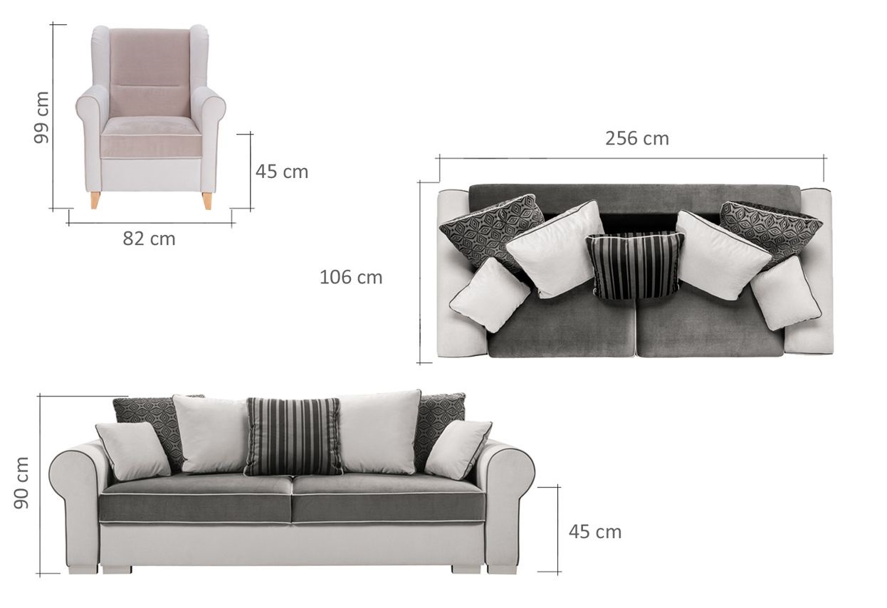 KANAPA SOFA WERSALKA DELUXE BASIC + AUTOMAT DL