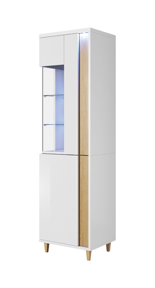 WITRYNA MARCO 52x196 PRAWA / 2 kolory - Połysk LED
