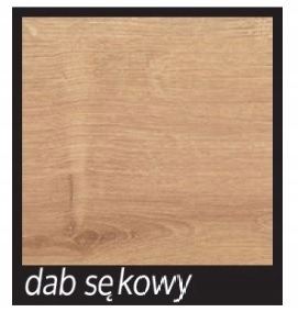 NOWOCZESNA MODNA GARDEROBA EMI DĄB / POŁYSK!