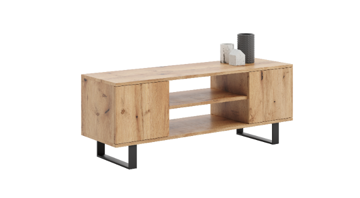 TV galdiņš Focus 155 cm - loft style ozols craft