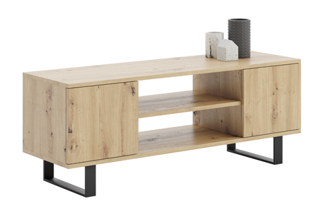 TV galdiņš Focus 155 cm - metal legs ozols artisan