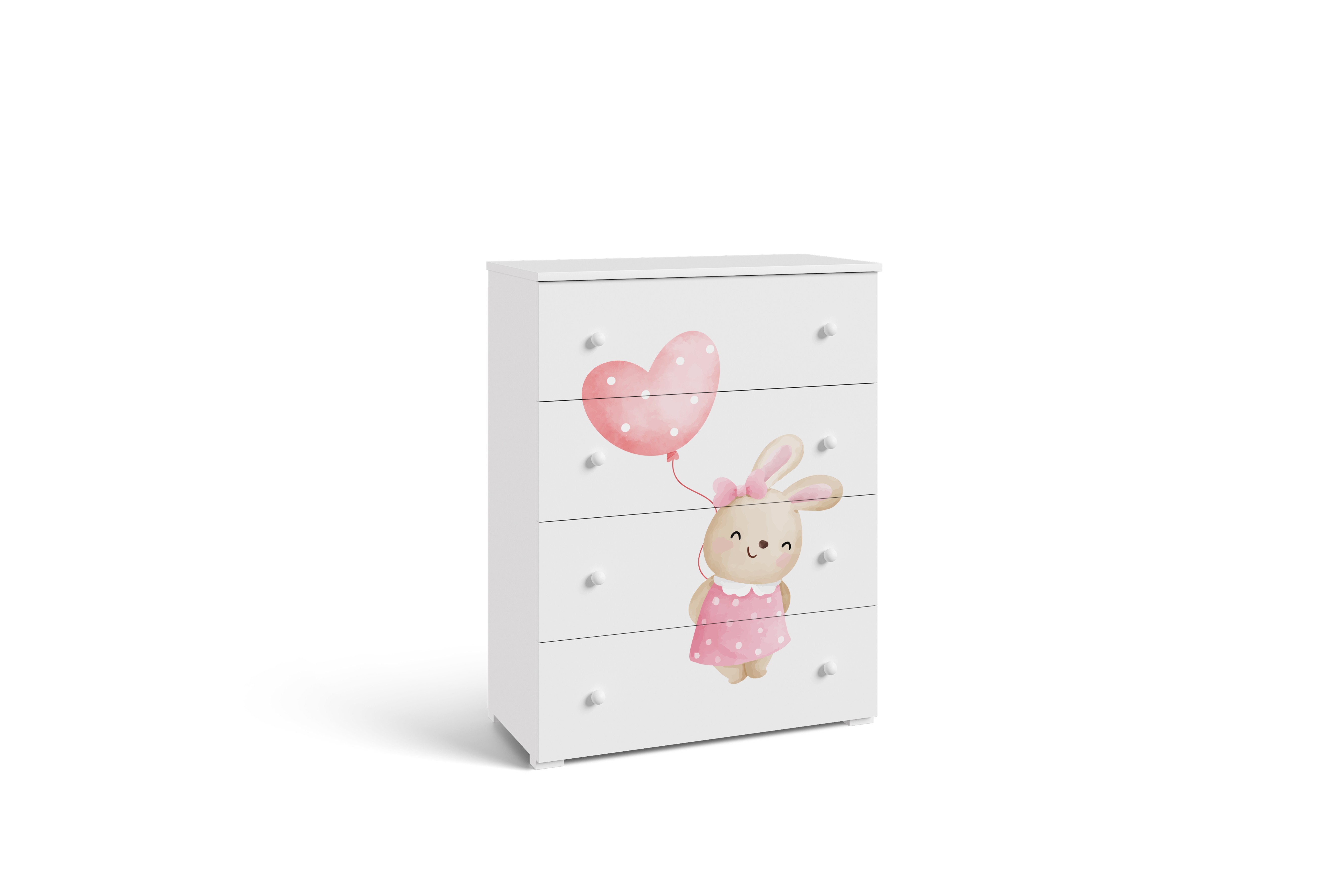 Emily balts Kumode - Bunny