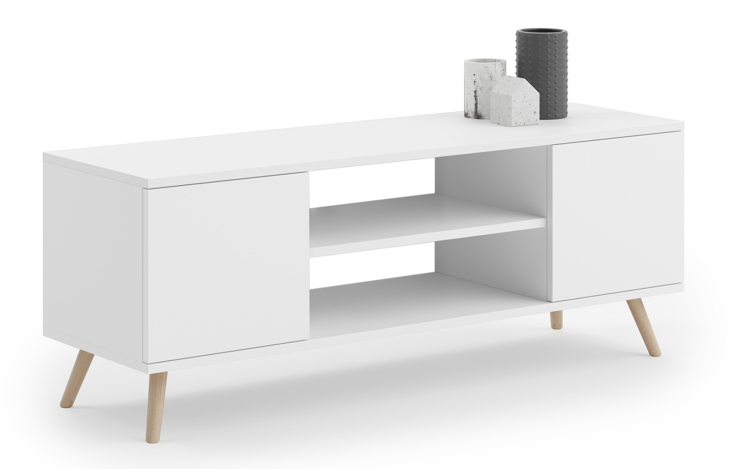 Focus TV galdiņš 135 cm - balts
