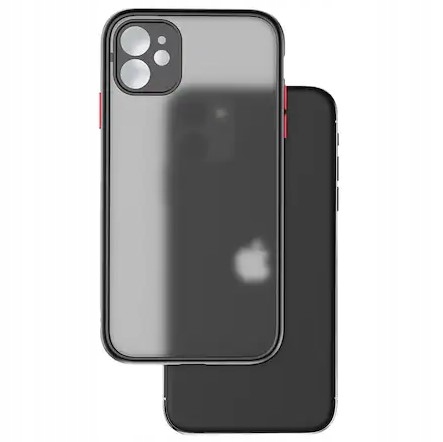 ETUI OCHRONA APARATU DO IPHONE 12 |CZARNY