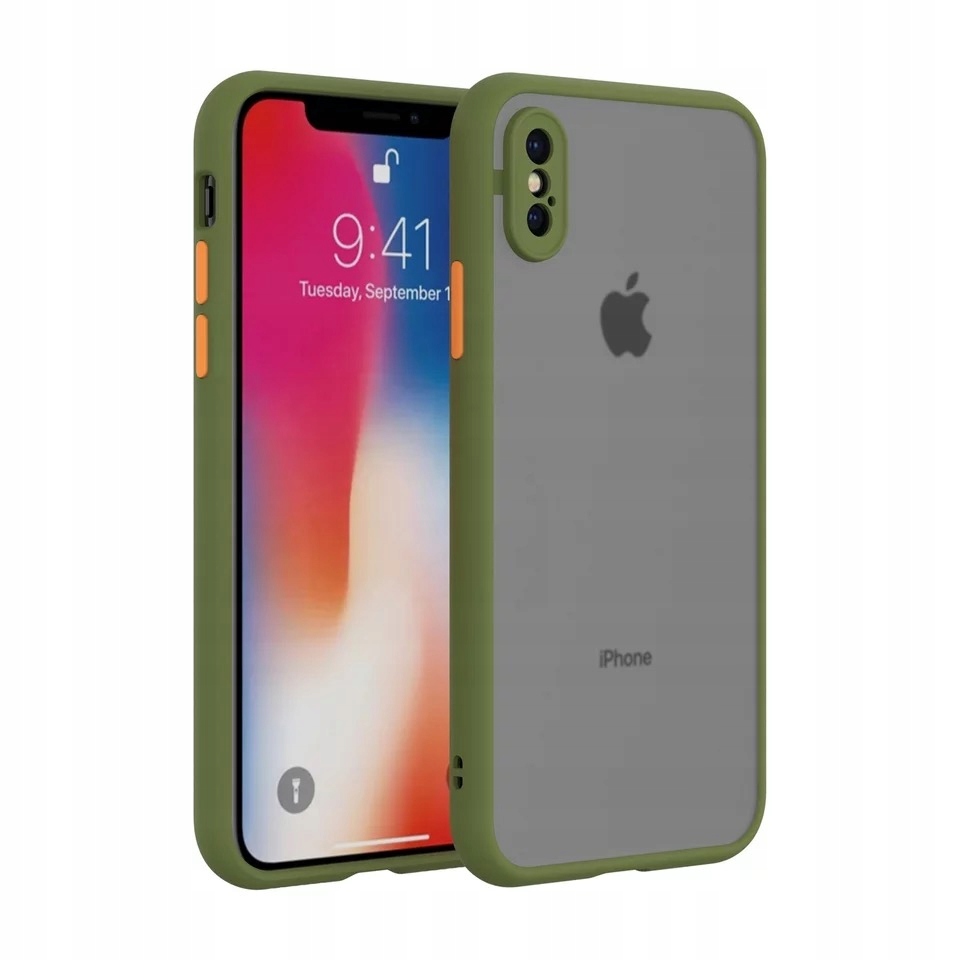 ETUI OCHRONA APARATU DO IPHONE XS MAX | KHAKI