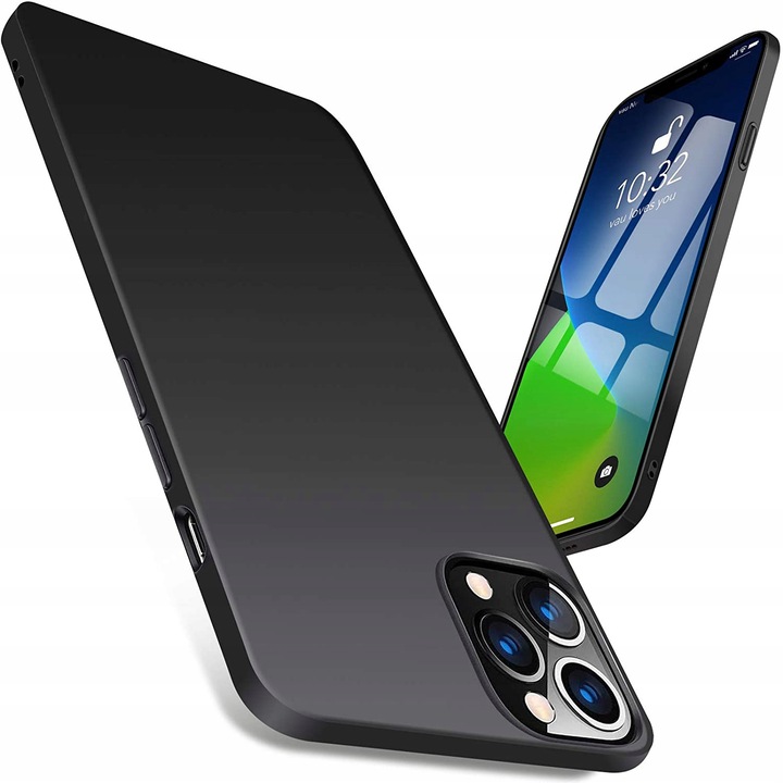 Etui Matowe do Iphone 12 Mini 5,4' | CZARNE