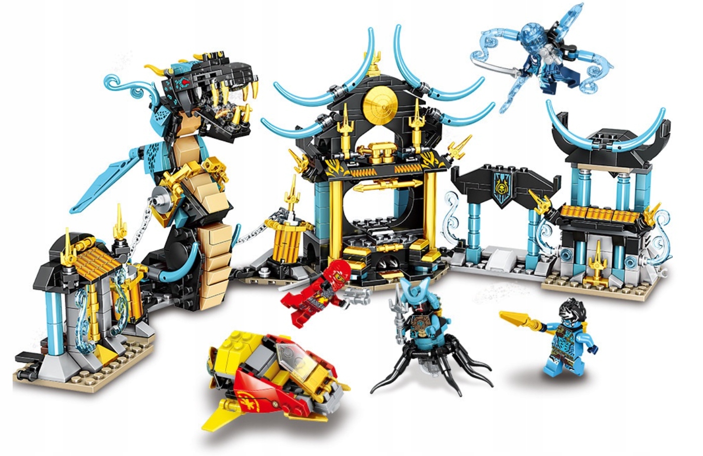 Ninja Świątynia LEGO | 812 elementów