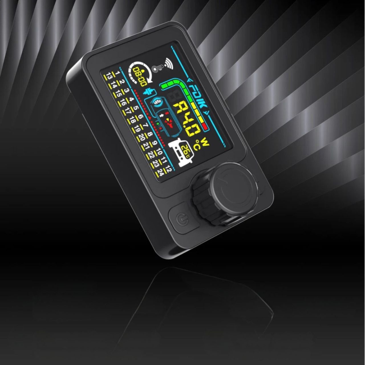 Ogrzewanie postojowe 12V 24V 5kW Bluetooth LCD FDIK nagrzewnica z pilotem