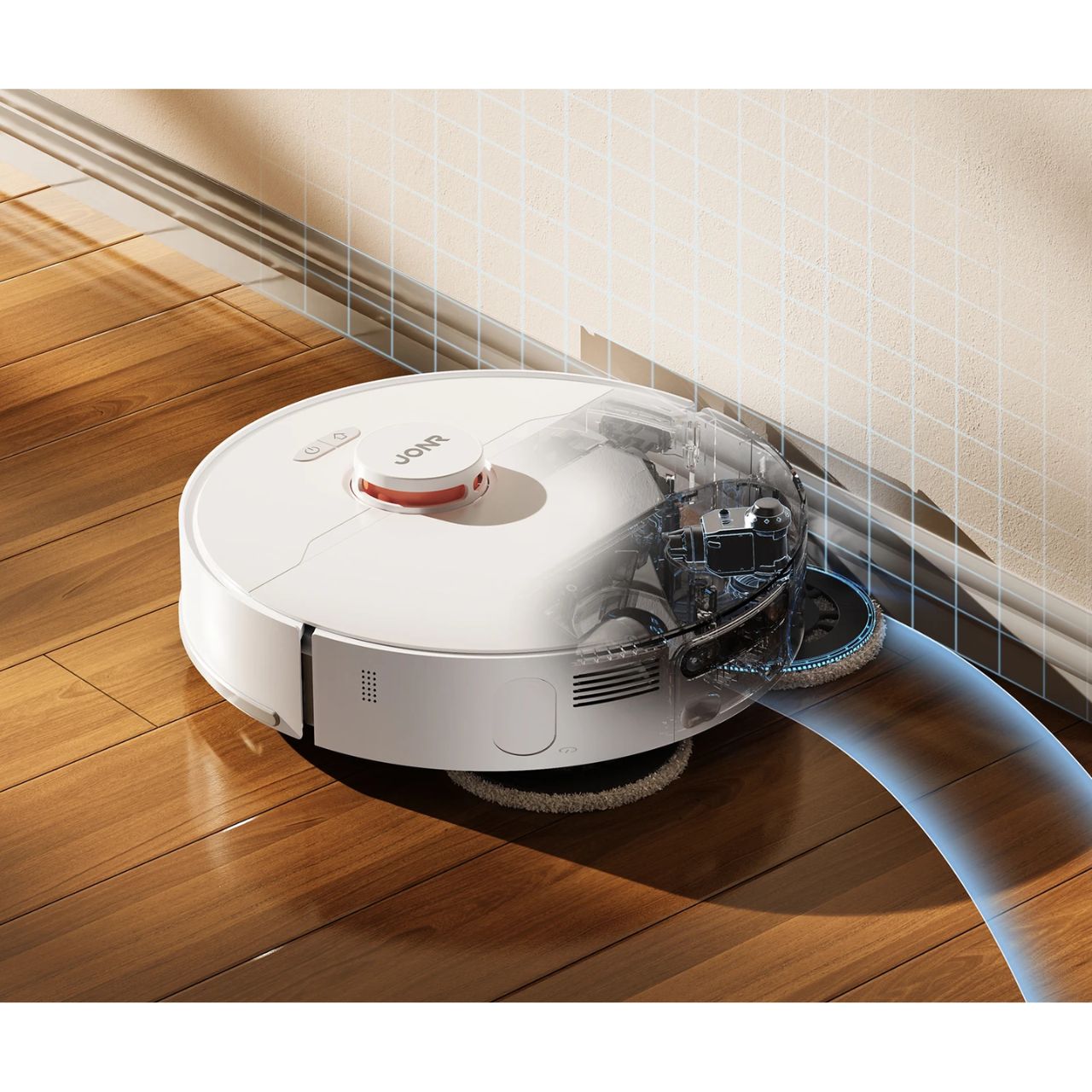 Robot sprzątający JONR P20 Pro z mopowaniem i stacją oczyszczania suszenie
