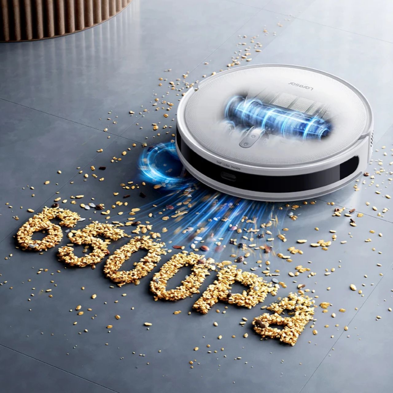 Robot sprzątający Laresar L10 Odkurzacz i mop automatyczny moc 6500Pa