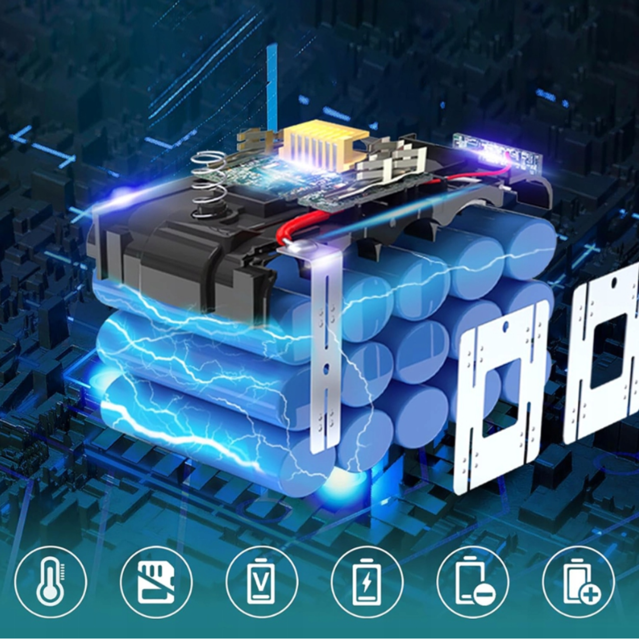 Akumulator Zamiennik do Makita 1x 18V 6Ah BL1840 BL1850 +Ładowarka 14.4-18V