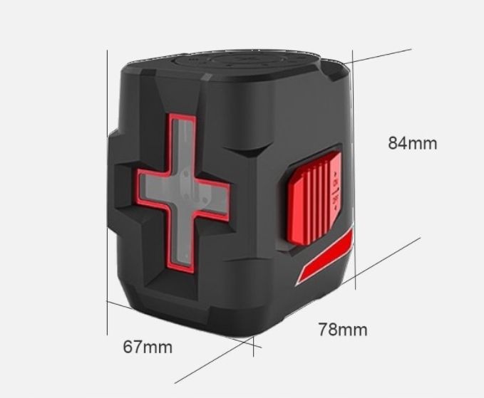 Laser Krzyżowy Poziomica 12m Mini MILESEEY L62R